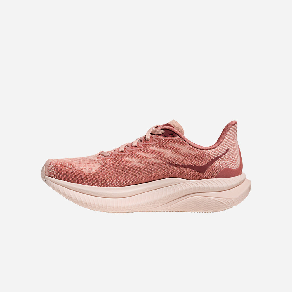 Giày Chạy Bộ Nữ HOKA Mach 6 Wide - Hồng - Supersports Vietnam