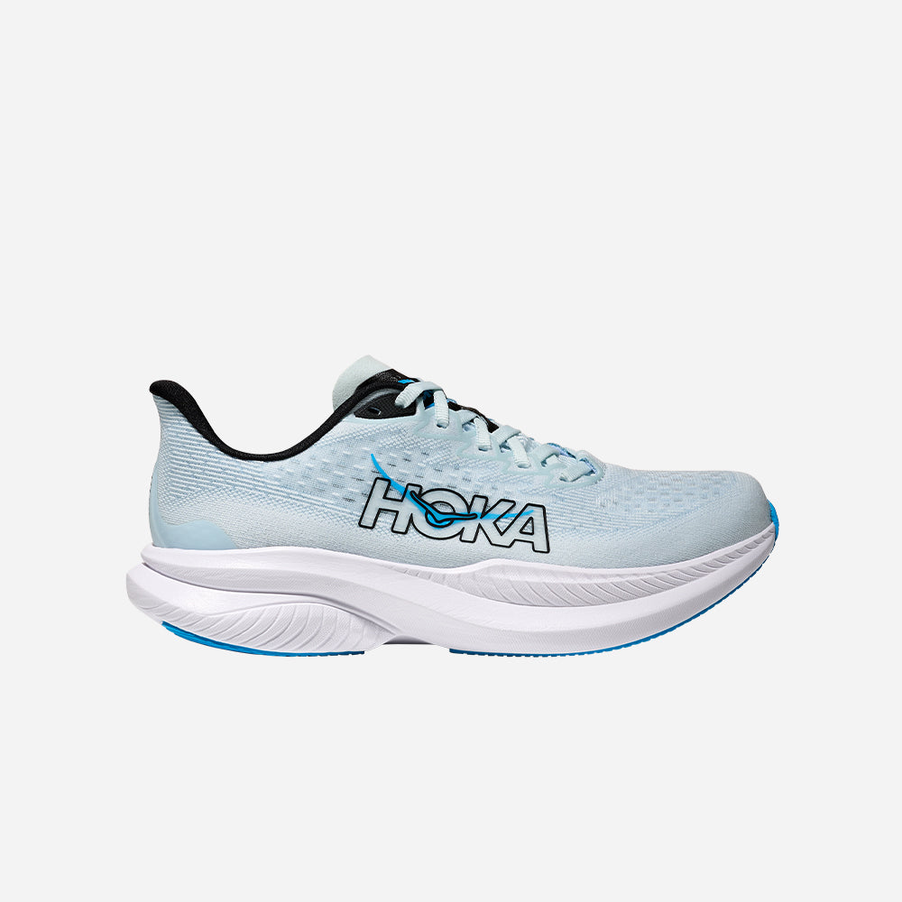 Giày Chạy Bộ Nữ HOKA Mach 6 Wide - Xanh Dương - Supersports Vietnam