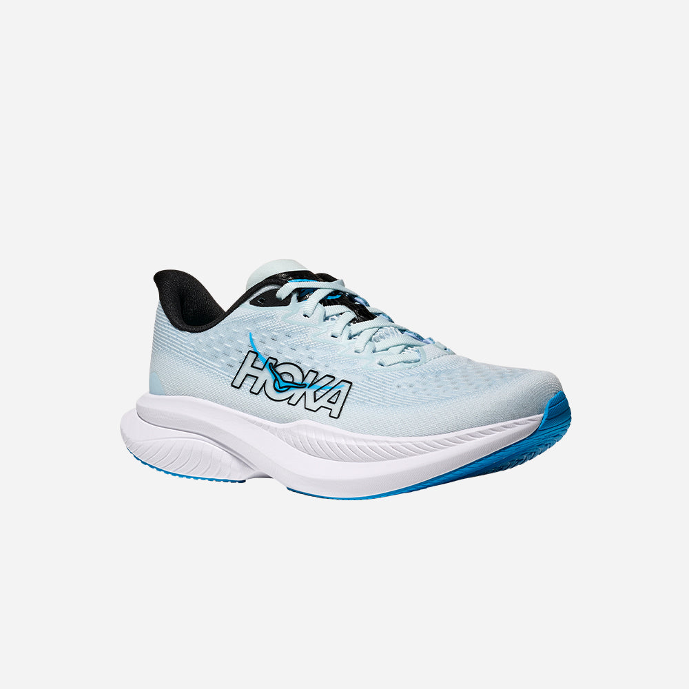 Giày Chạy Bộ Nữ HOKA Mach 6 Wide - Xanh Dương - Supersports Vietnam
