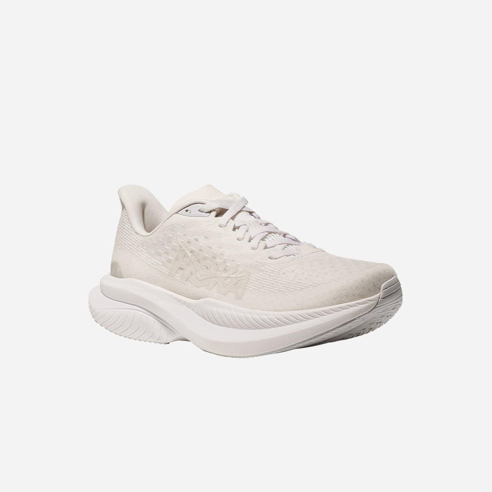 Giày Chạy Bộ Nữ HOKA Mach 6 Wide - Be - Supersports Vietnam
