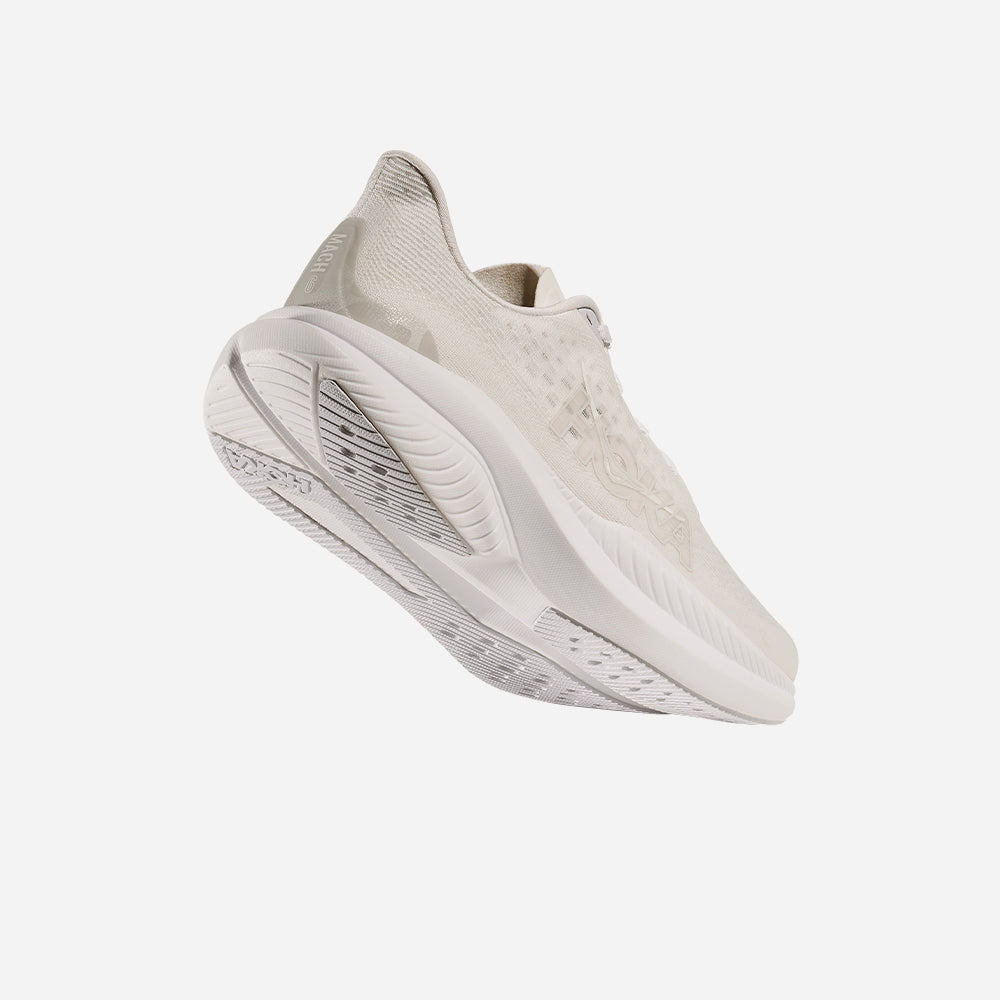 Giày Chạy Bộ Nữ HOKA Mach 6 Wide - Be - Supersports Vietnam