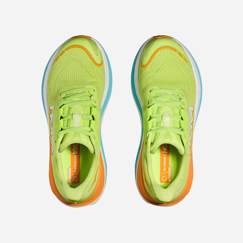 Women's Hoka Skyward X Running Shoes - Lime