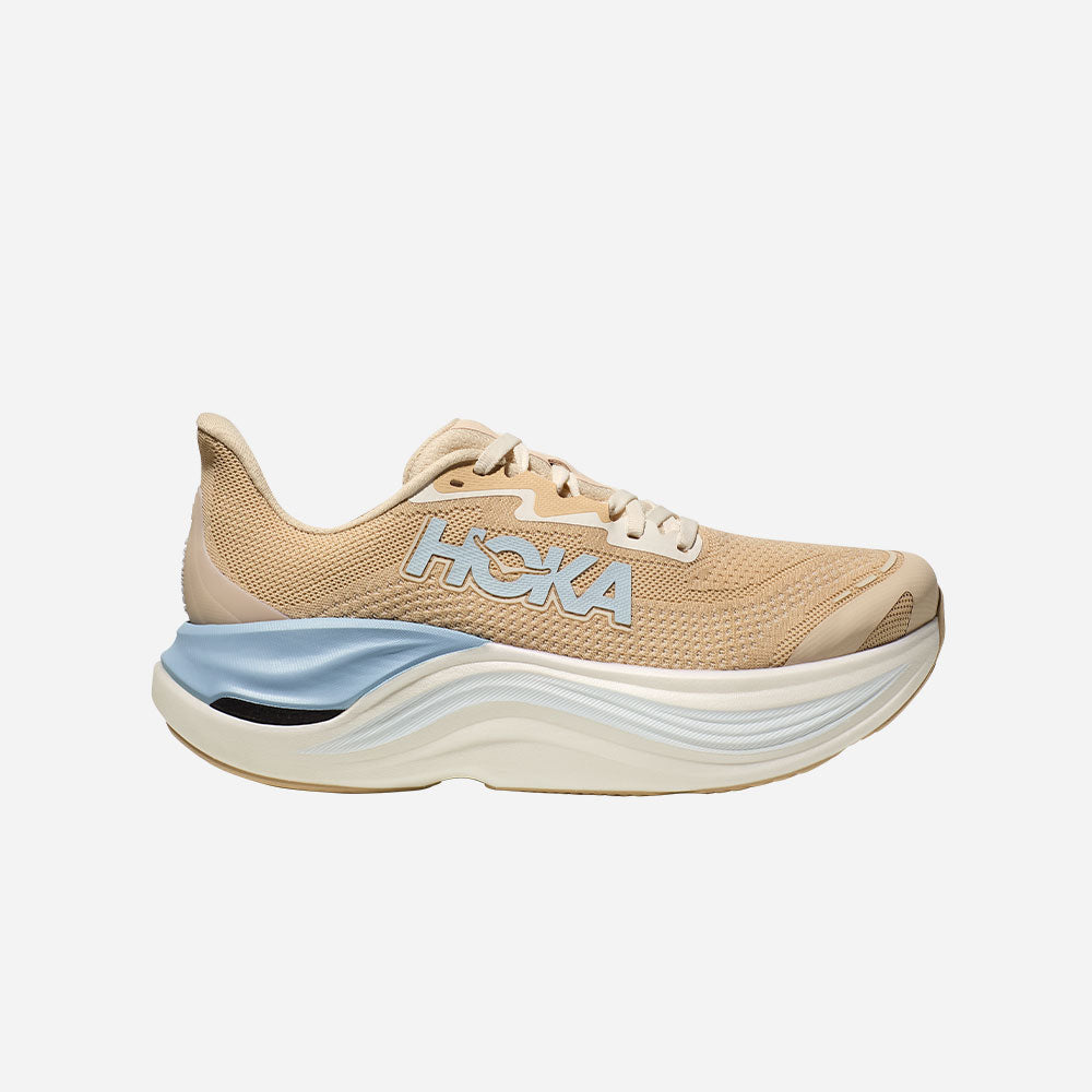 Women's Hoka Skyward X Running Shoes - Beige