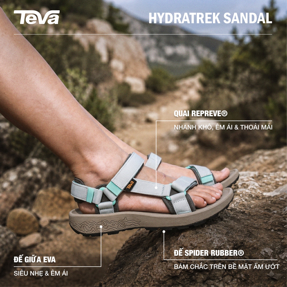 Giày Sandals Nữ Teva Hydratrek - Xám - Supersports Vietnam