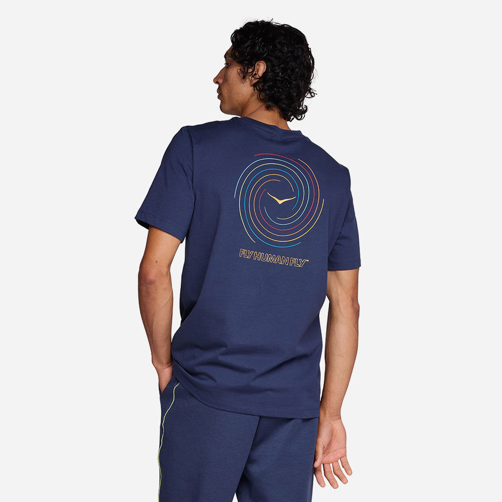 Áo Thun Nam HOKA Team Gpx - Xanh Navy - Supersports Vietnam