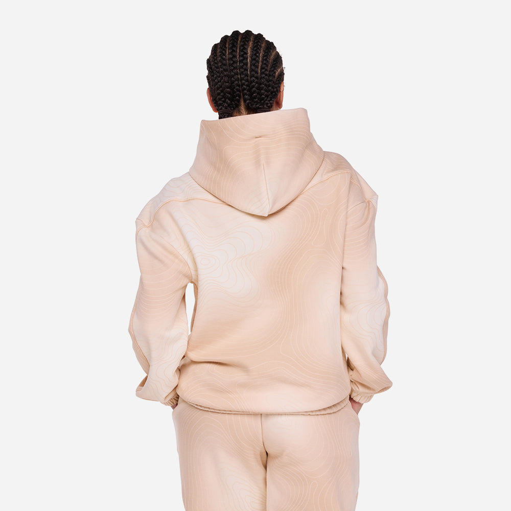 Áo Hoodie Unisex HOKA Essential Print - Hồng - Supersports Vietnam