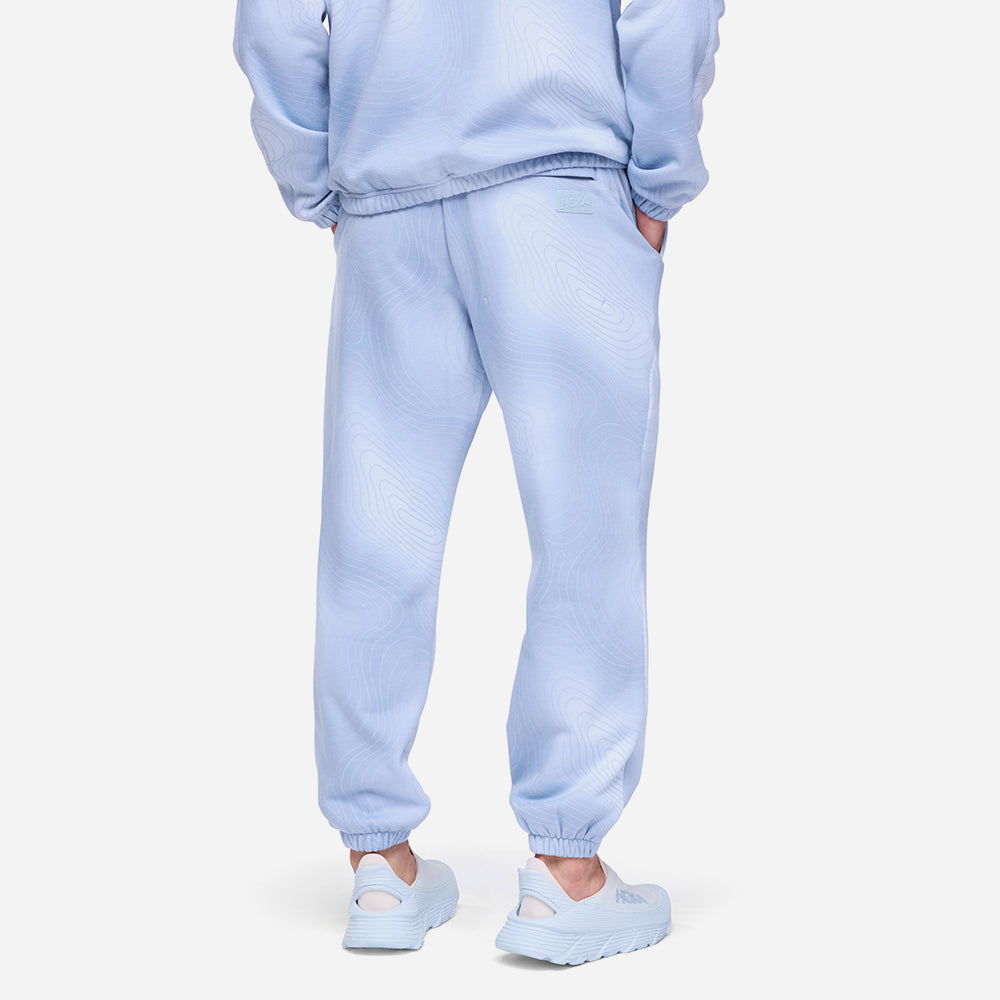 Quần Dài Thể Thao Unisex HOKA Essential Print - Xanh Dương - Supersports Vietnam