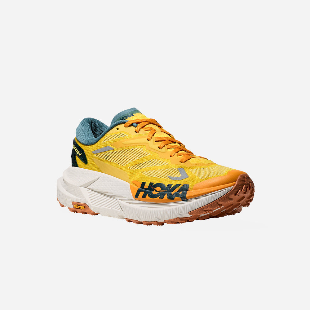 Giày Chạy Trail Nam HOKA Mafate X - Vàng - Supersports Vietnam