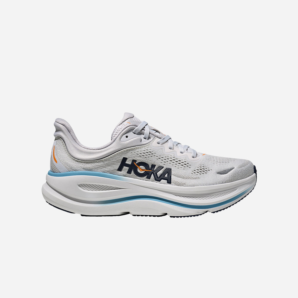 Giày Chạy Bộ Nam HOKA Bondi 9 - Xám - Supersports Vietnam