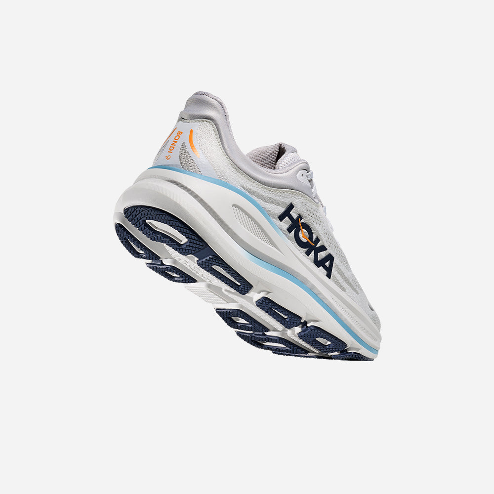 Giày Chạy Bộ Nam HOKA Bondi 9 - Xám - Supersports Vietnam