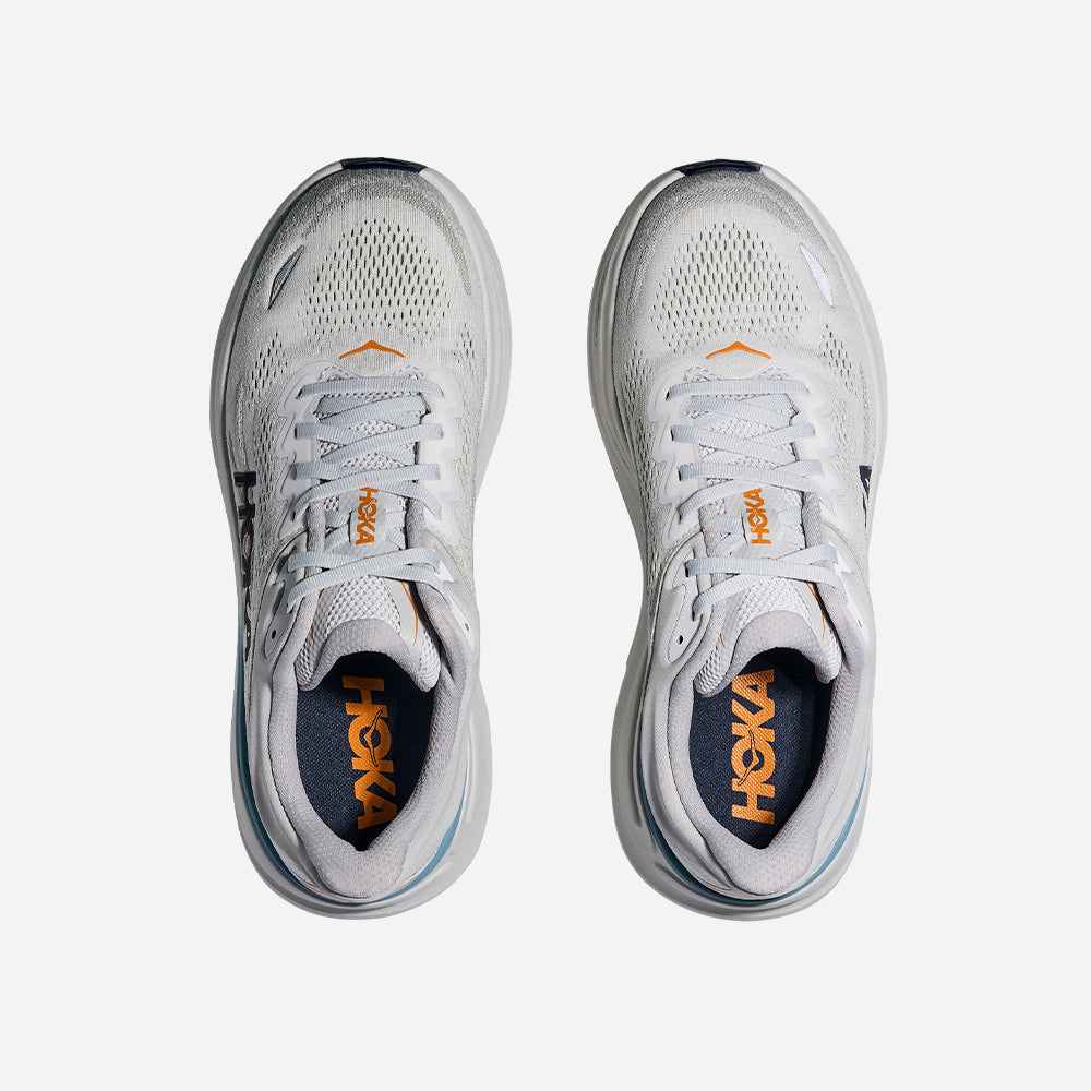 Giày Chạy Bộ Nam HOKA Bondi 9 - Xám - Supersports Vietnam