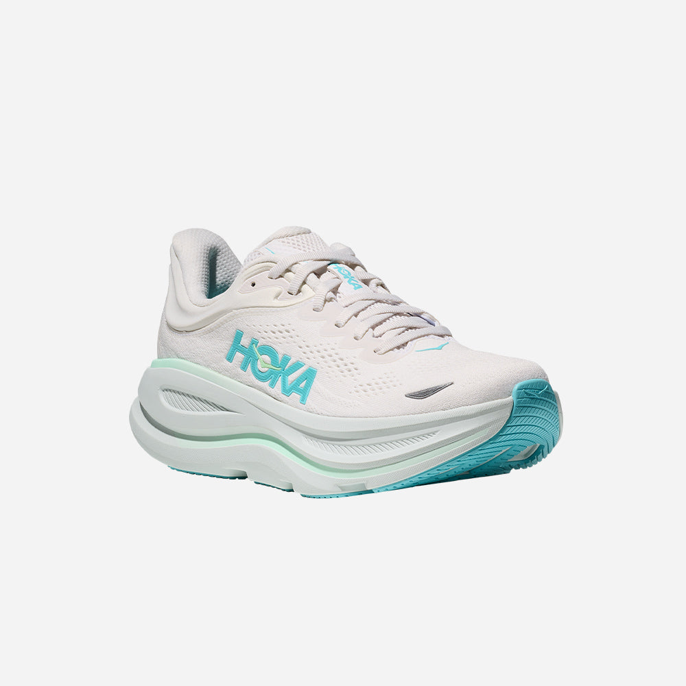 Giày Chạy Bộ Nữ HOKA Bondi 9 - Xám - Supersports Vietnam