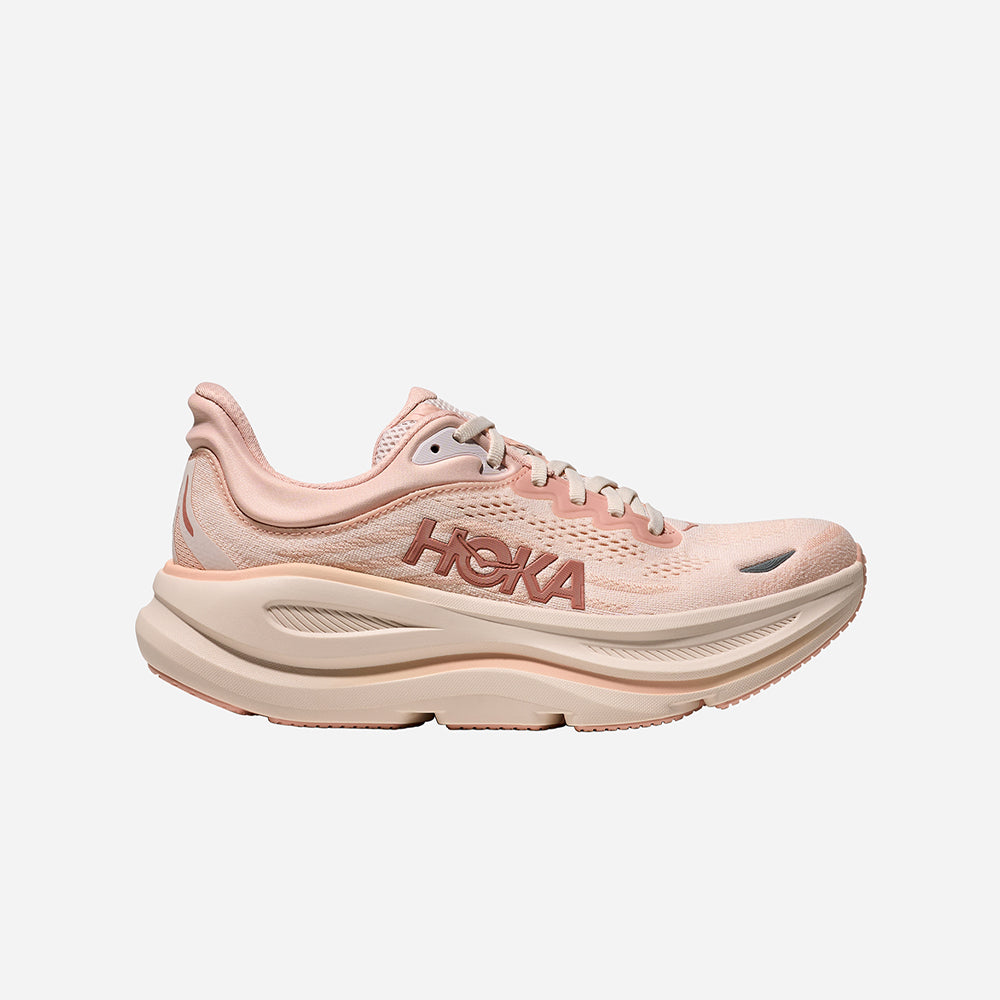 Giày Chạy Bộ Nữ HOKA Bondi 9 - Hồng - Supersports Vietnam