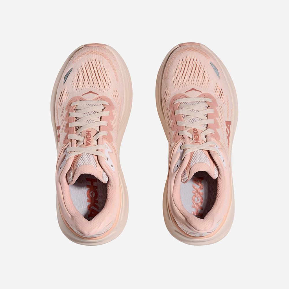 Giày Chạy Bộ Nữ HOKA Bondi 9 - Hồng - Supersports Vietnam