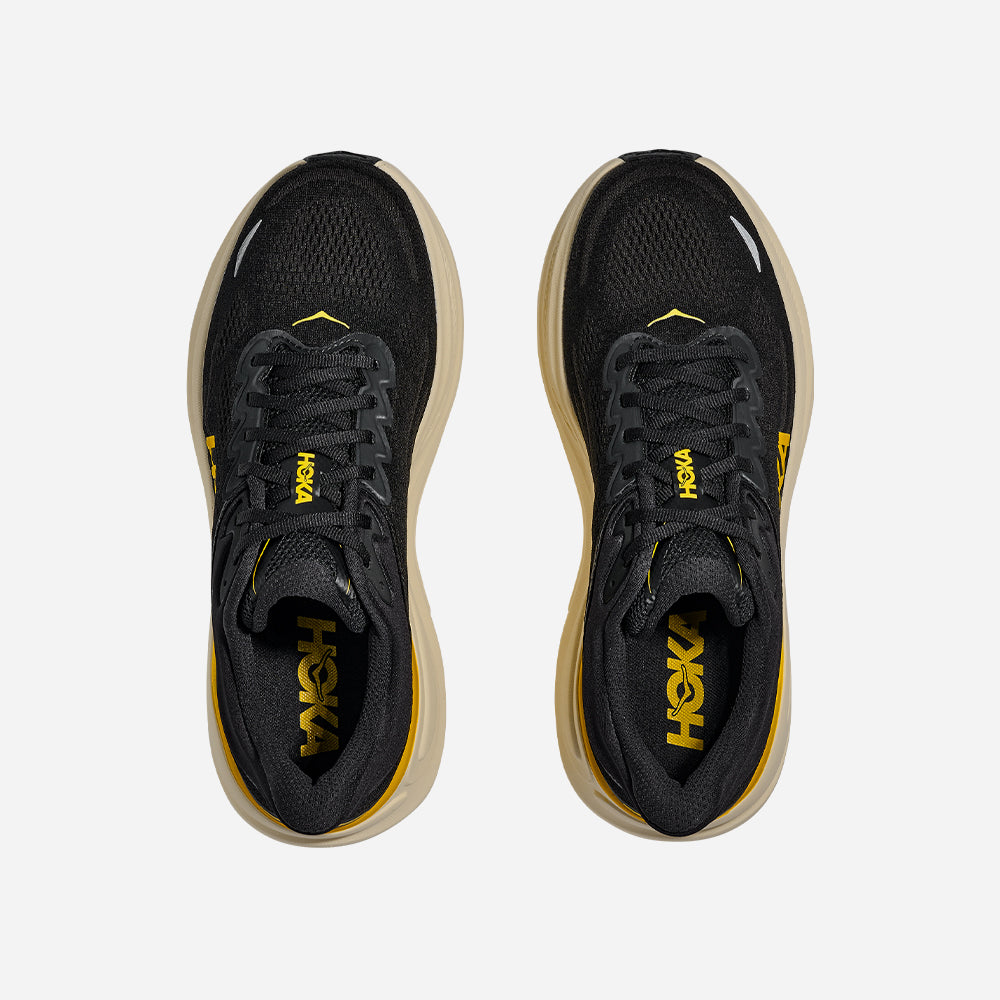 Giày Chạy Bộ Nam HOKA Bondi 9 Wide - Đen - Supersports Vietnam