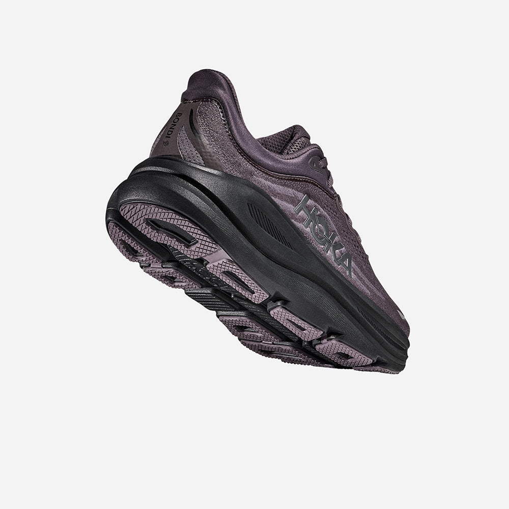 Giày Chạy Bộ Nam HOKA Bondi 9 Wide - Tím - Supersports Vietnam