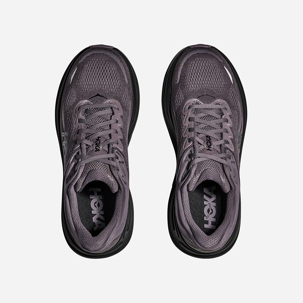 Giày Chạy Bộ Nam HOKA Bondi 9 Wide - Tím - Supersports Vietnam