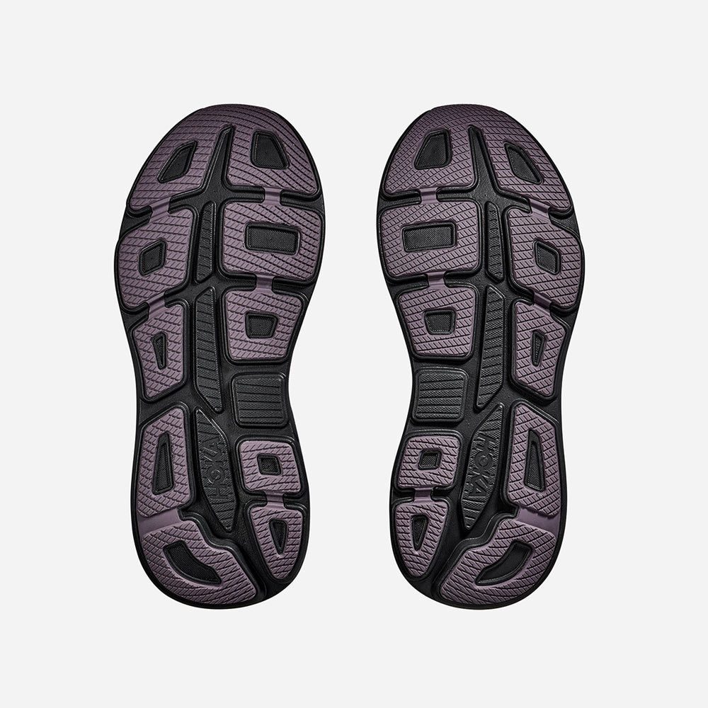 Giày Chạy Bộ Nam HOKA Bondi 9 Wide - Tím - Supersports Vietnam