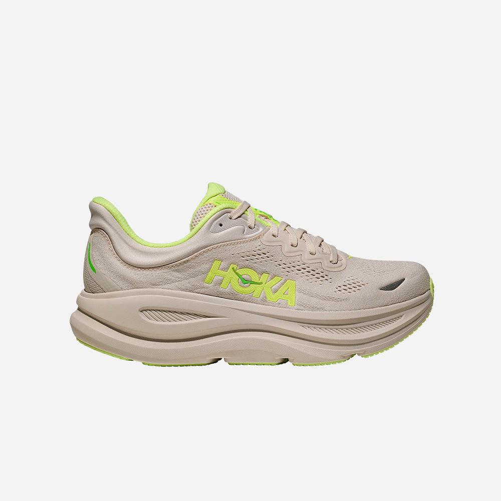 Giày Chạy Bộ Nam HOKA Bondi 9 Wide - Be - Supersports Vietnam