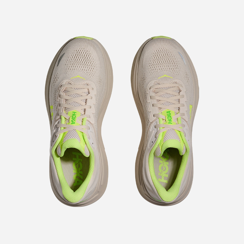 Giày Chạy Bộ Nam HOKA Bondi 9 Wide - Be - Supersports Vietnam