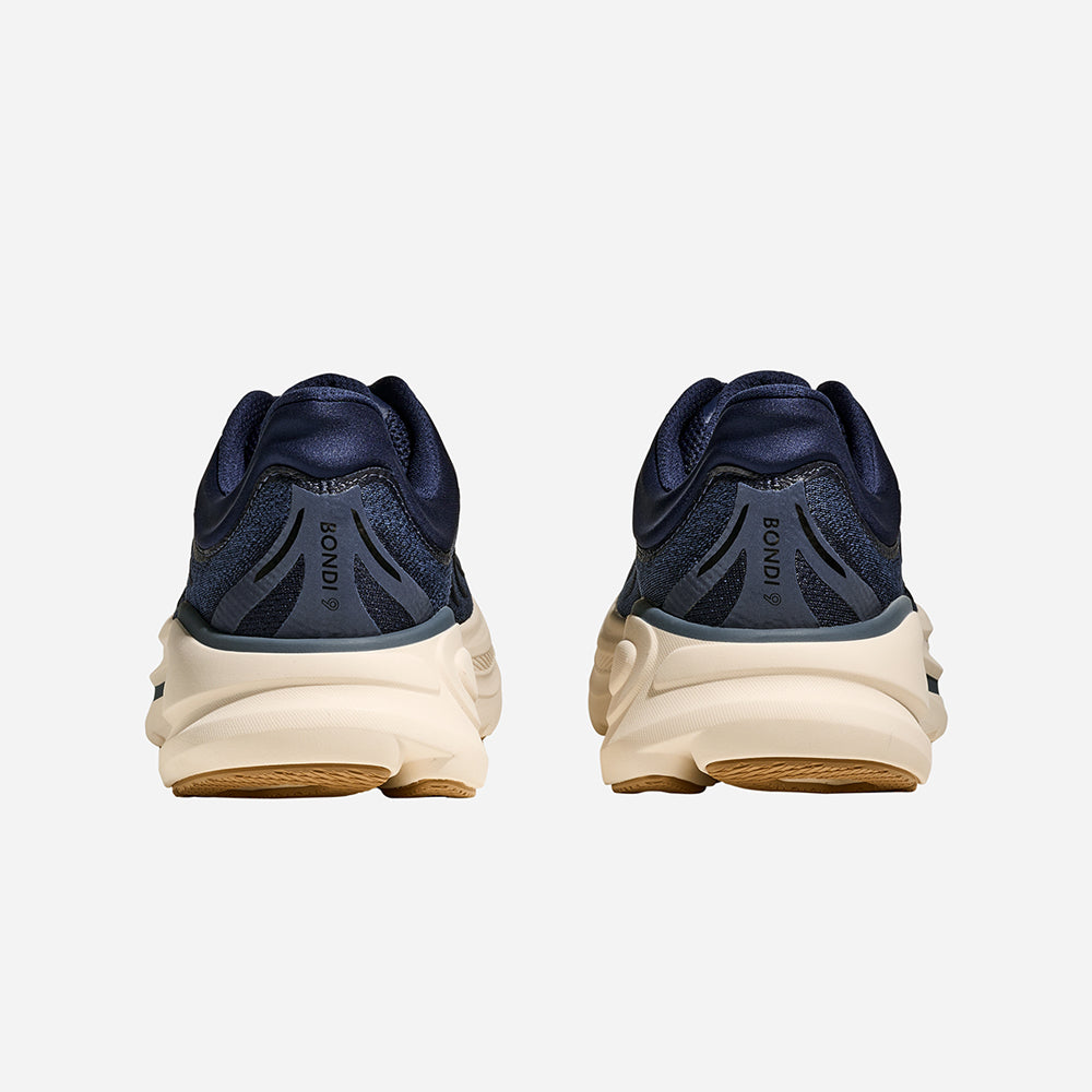 Giày Chạy Bộ Nam HOKA Bondi 9 Wide - Xanh Navy - Supersports Vietnam