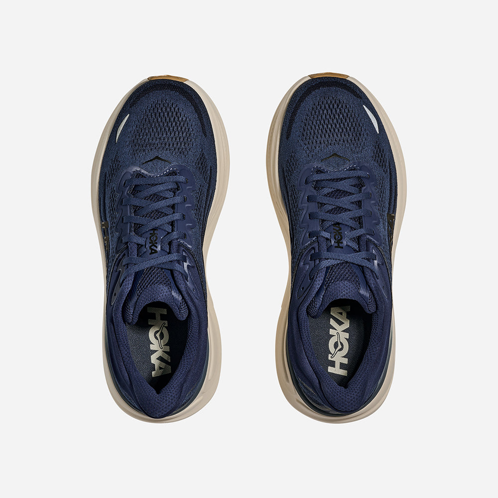 Giày Chạy Bộ Nam HOKA Bondi 9 Wide - Xanh Navy - Supersports Vietnam