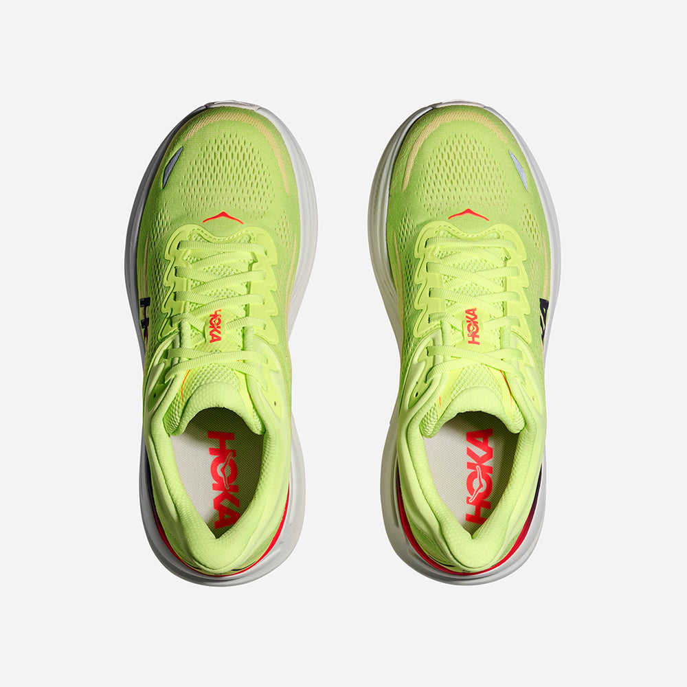 Giày Chạy Bộ Nam HOKA Bondi 9 Wide - Xanh Lá - Supersports Vietnam