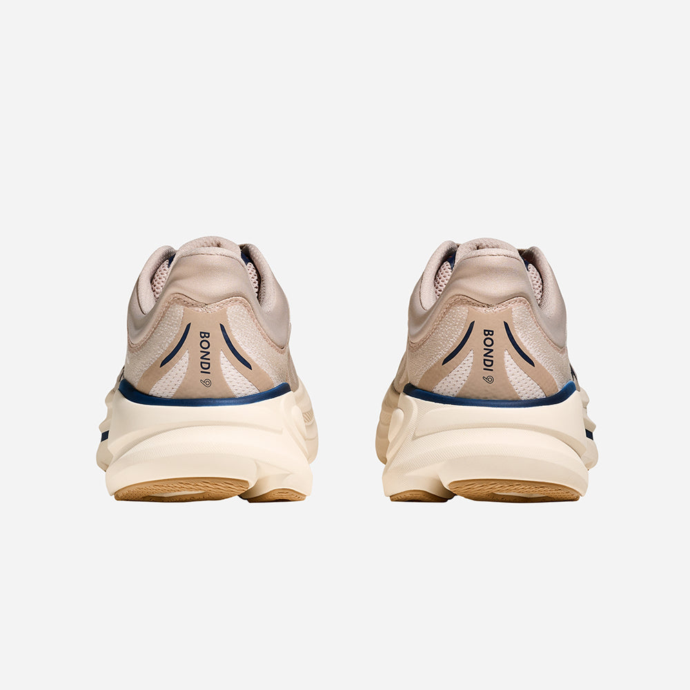 Giày Chạy Bộ Nam HOKA Bondi 9 Wide - Nâu - Supersports Vietnam