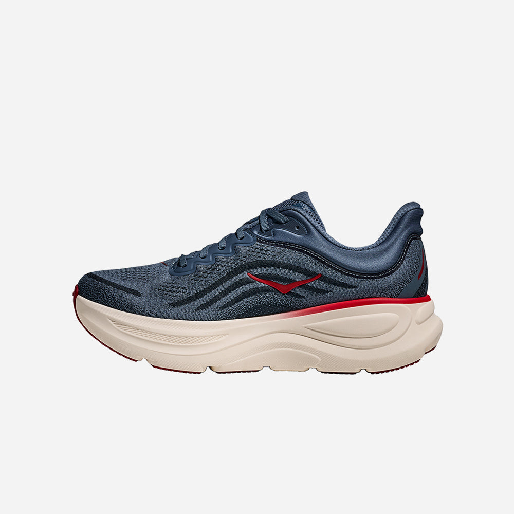 Giày Chạy Bộ Nam HOKA Bondi 9 Wide - Xanh Navy - Supersports Vietnam