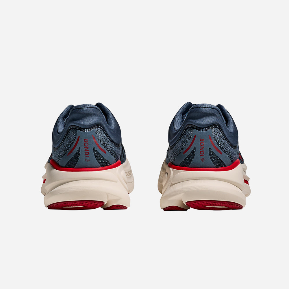 Giày Chạy Bộ Nam HOKA Bondi 9 Wide - Xanh Navy - Supersports Vietnam