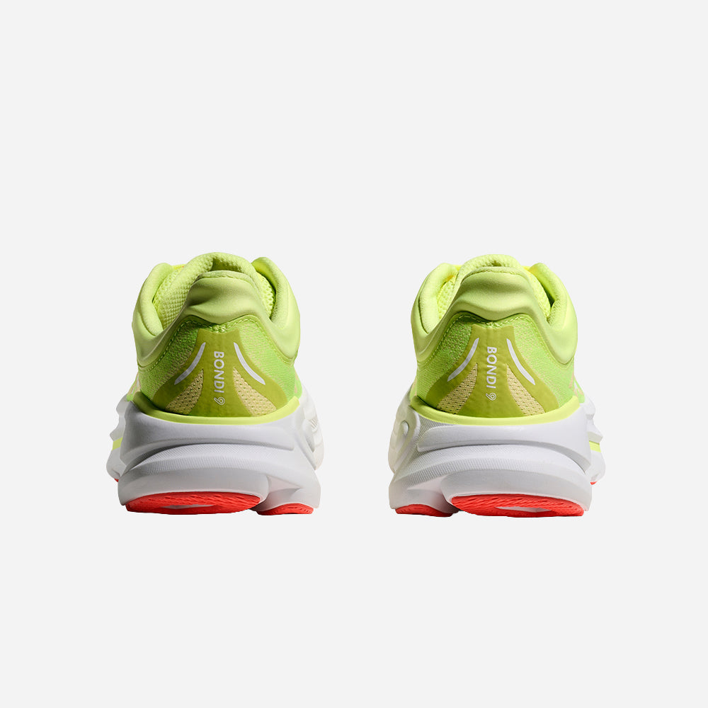 Giày Chạy Bộ Nữ HOKA Bondi 9 Wide - Xanh Lá - Supersports Vietnam