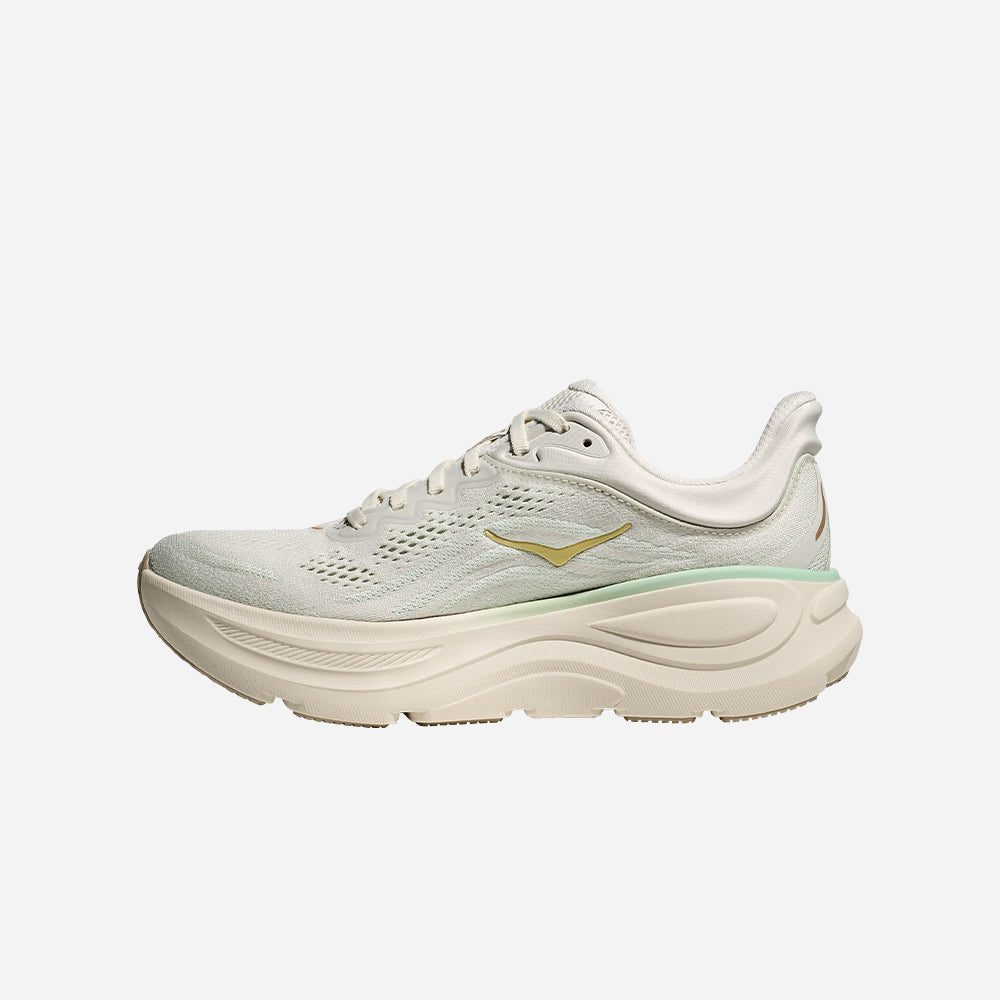 Giày Chạy Bộ Nữ HOKA Bondi 9 Wide - Be