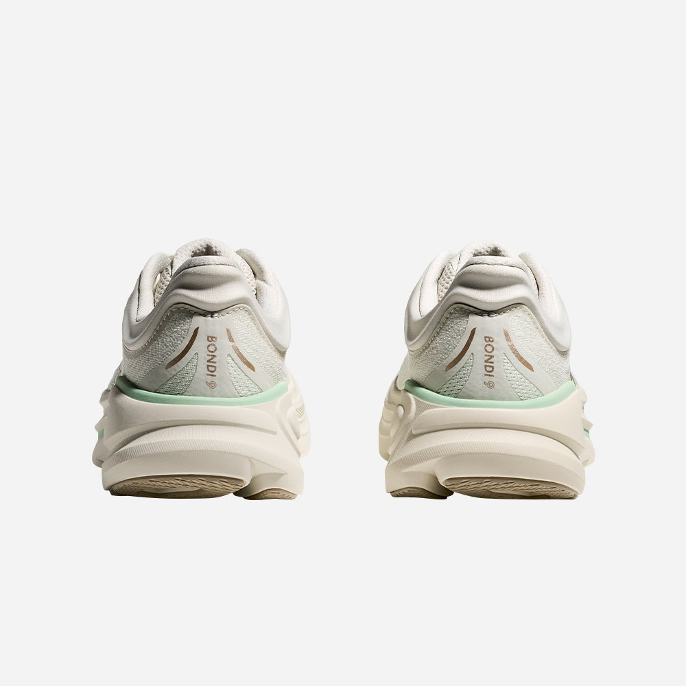 Giày Chạy Bộ Nữ HOKA Bondi 9 Wide - Be