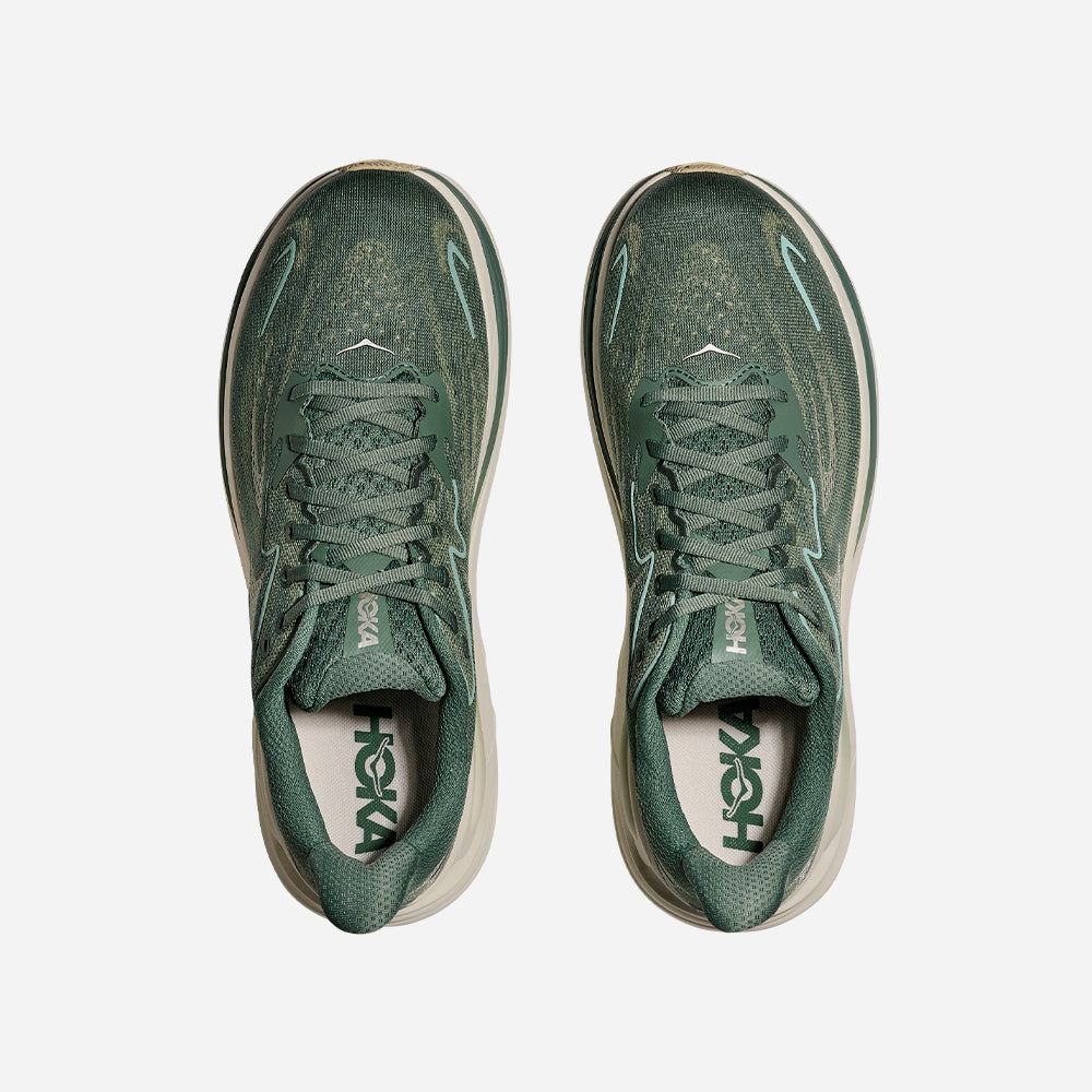 Giày Chạy Bộ Nam HOKA Clifton 10 Wide - Xanh Lá - Supersports Vietnam