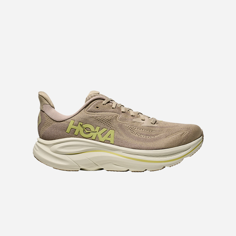 Giày Chạy Bộ Nam HOKA Clifton 10 Wide - Nâu - Supersports Vietnam