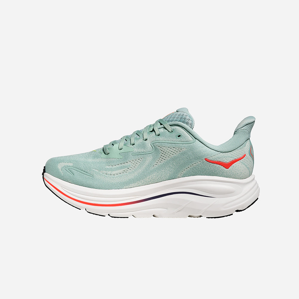 Giày Chạy Bộ Nam HOKA Clifton 10 Wide - Xanh Mint - Supersports Vietnam