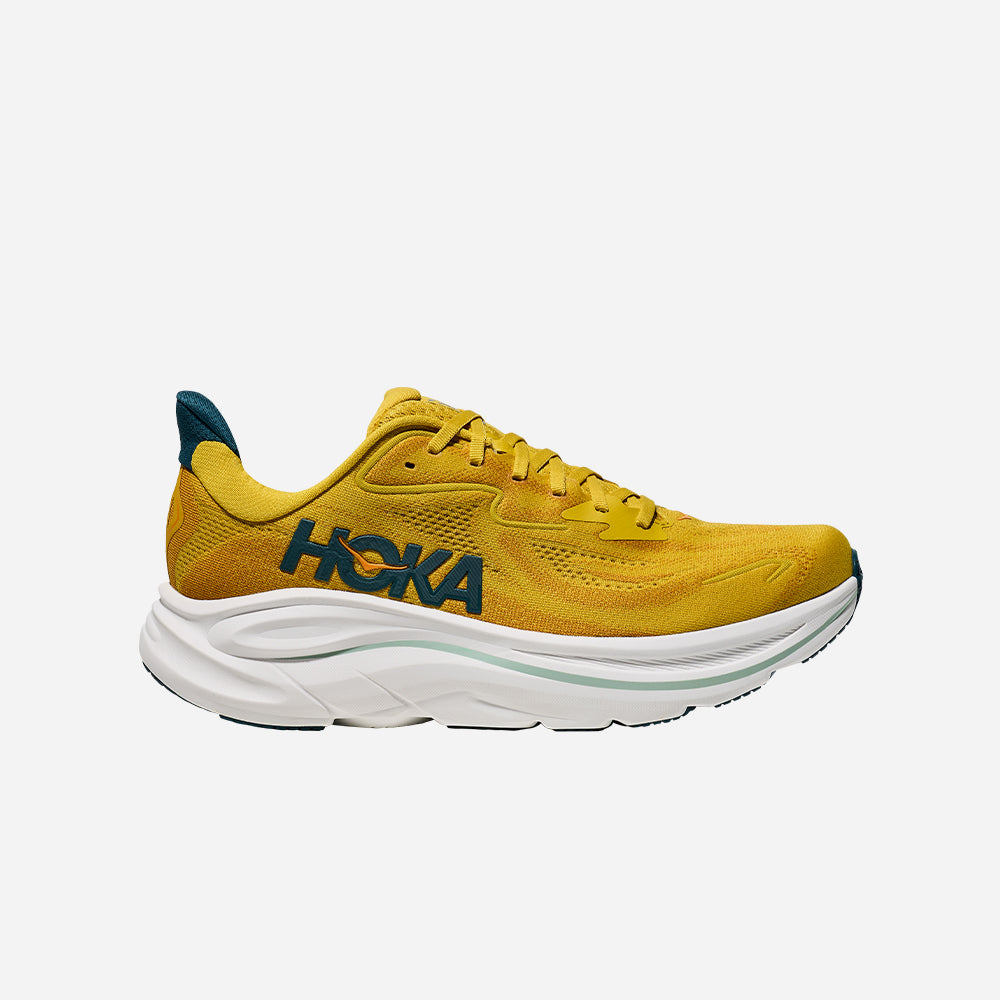 Giày Chạy Bộ Nam HOKA Clifton 10 Wide - Vàng - Supersports Vietnam