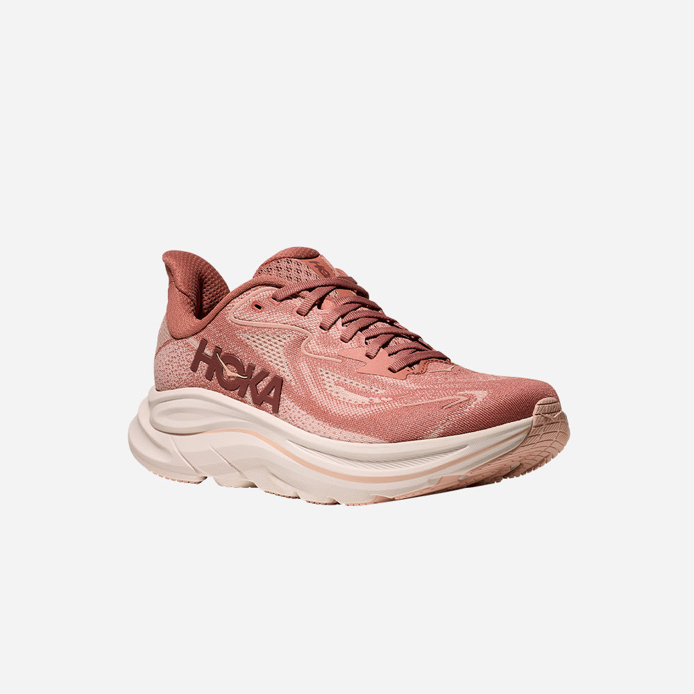 Giày Chạy Bộ Nữ HOKA Clifton 10 Wide - Hồng - Supersports Vietnam