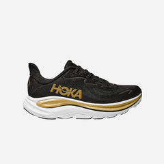Giày Chạy Bộ Nữ HOKA Clifton 10 Wide - Đen