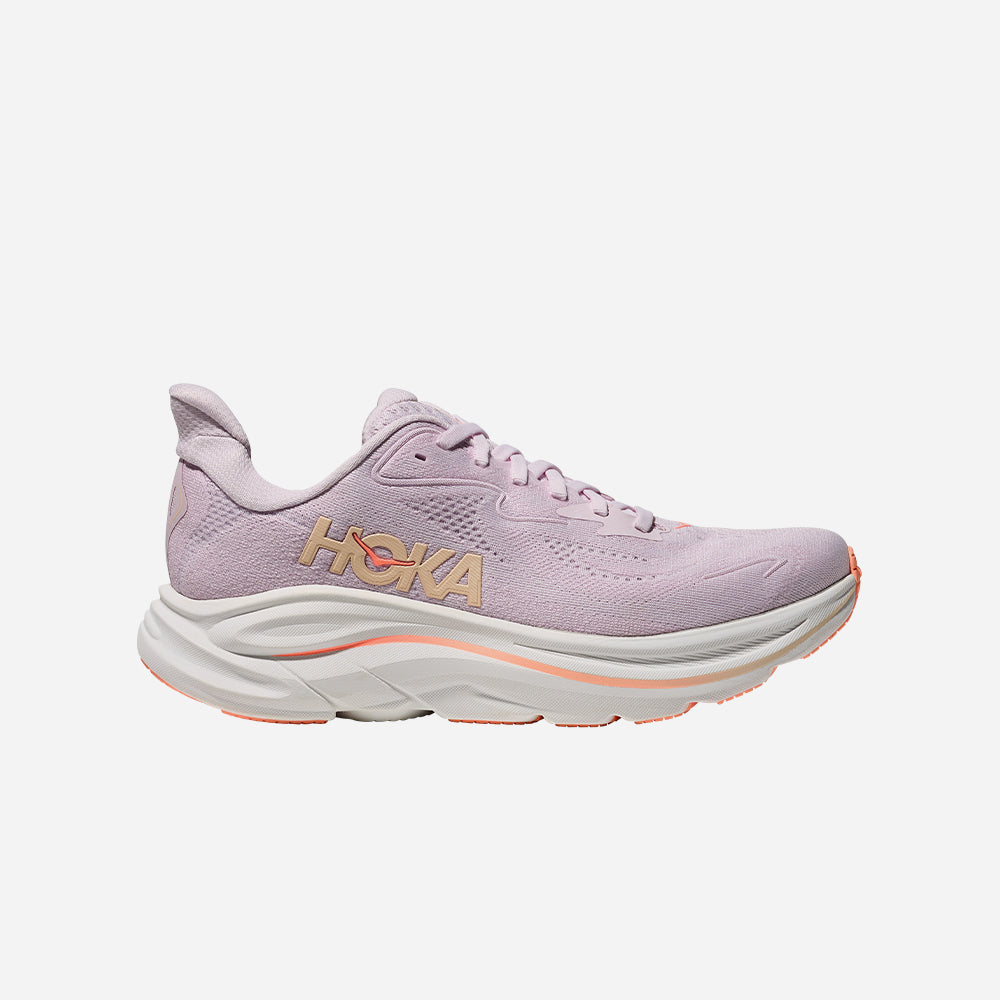 Giày Chạy Bộ Nữ HOKA Clifton 10 Wide - Tím - Supersports Vietnam