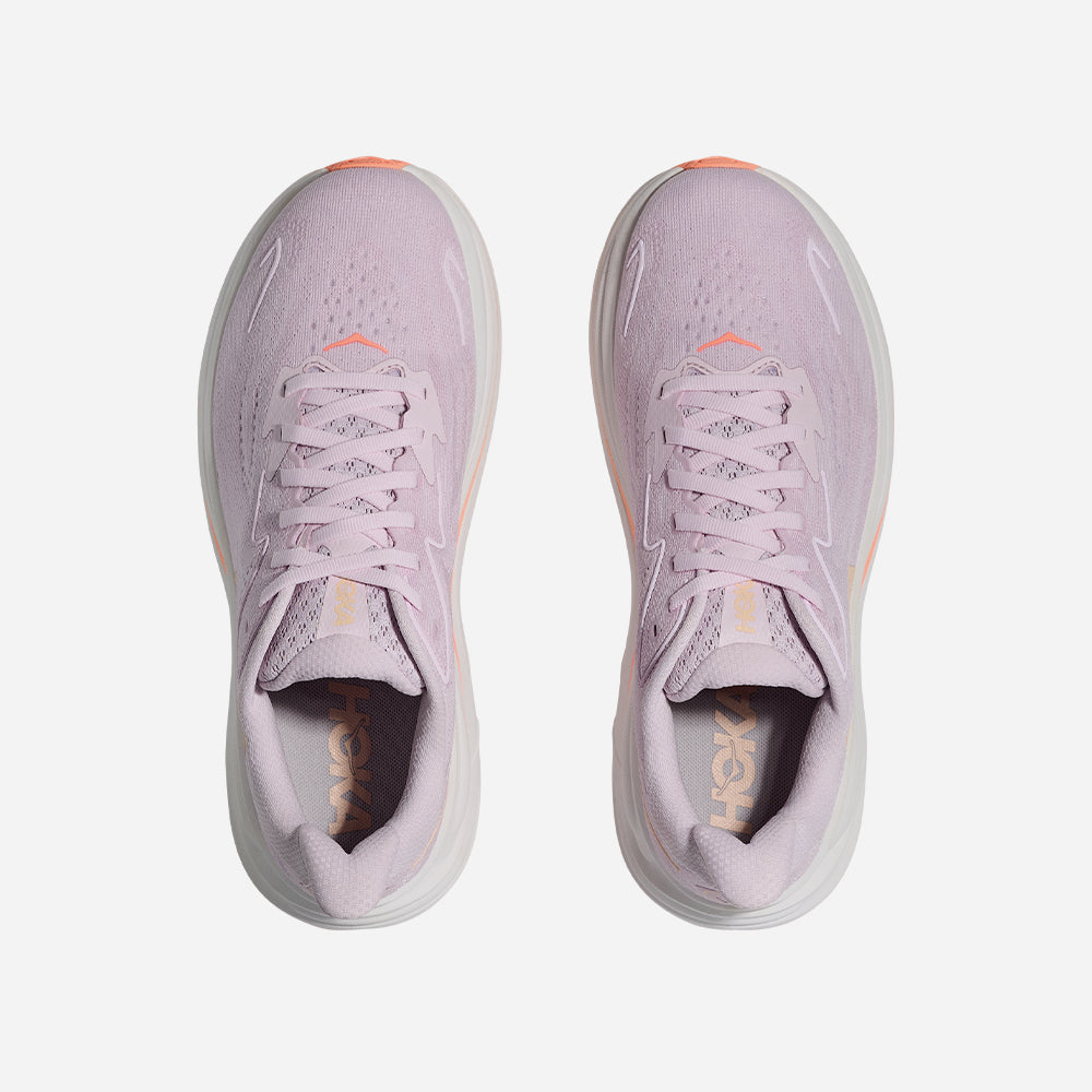 Giày Chạy Bộ Nữ HOKA Clifton 10 Wide - Tím - Supersports Vietnam