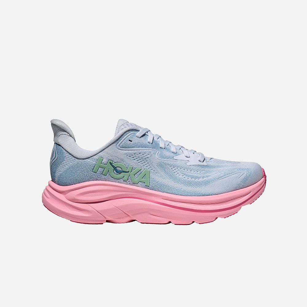 Giày Chạy Bộ Nữ HOKA Clifton 10 Wide - Xanh Dương - Supersports Vietnam