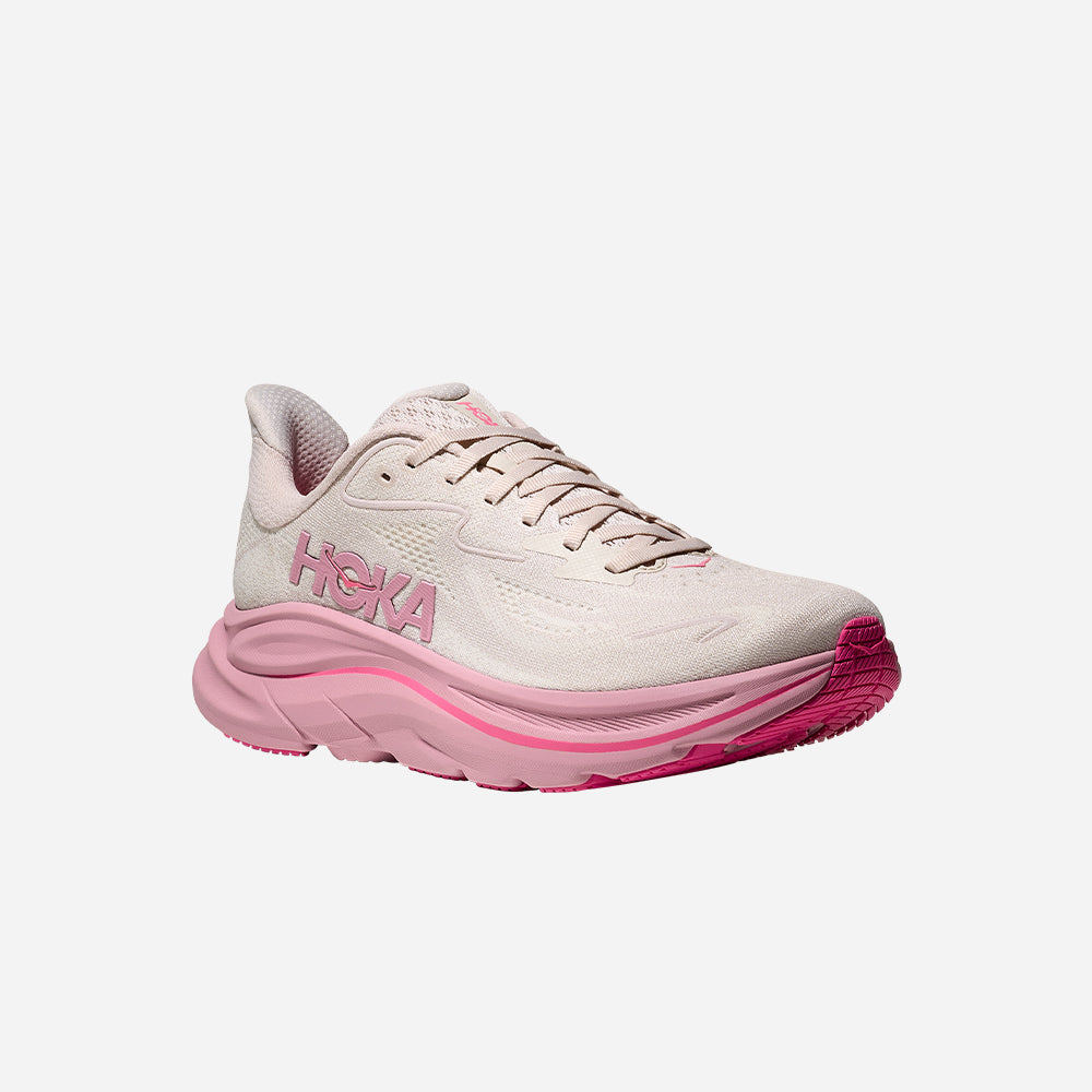 Giày Chạy Bộ Nữ HOKA Clifton 10 Wide - Hồng - Supersports Vietnam