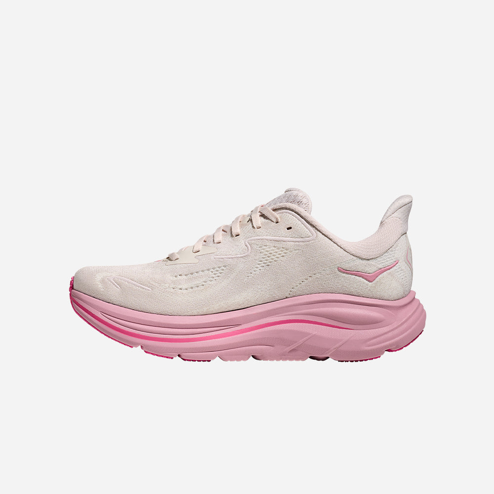 Giày Chạy Bộ Nữ HOKA Clifton 10 Wide - Hồng - Supersports Vietnam
