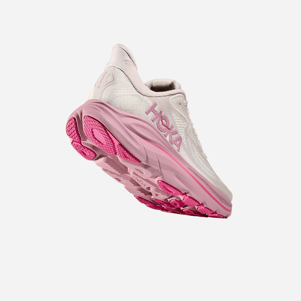 Giày Chạy Bộ Nữ HOKA Clifton 10 Wide - Hồng - Supersports Vietnam