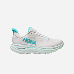 Giày Chạy Bộ Nữ Hoka Clifton 10 Wide - Trắng