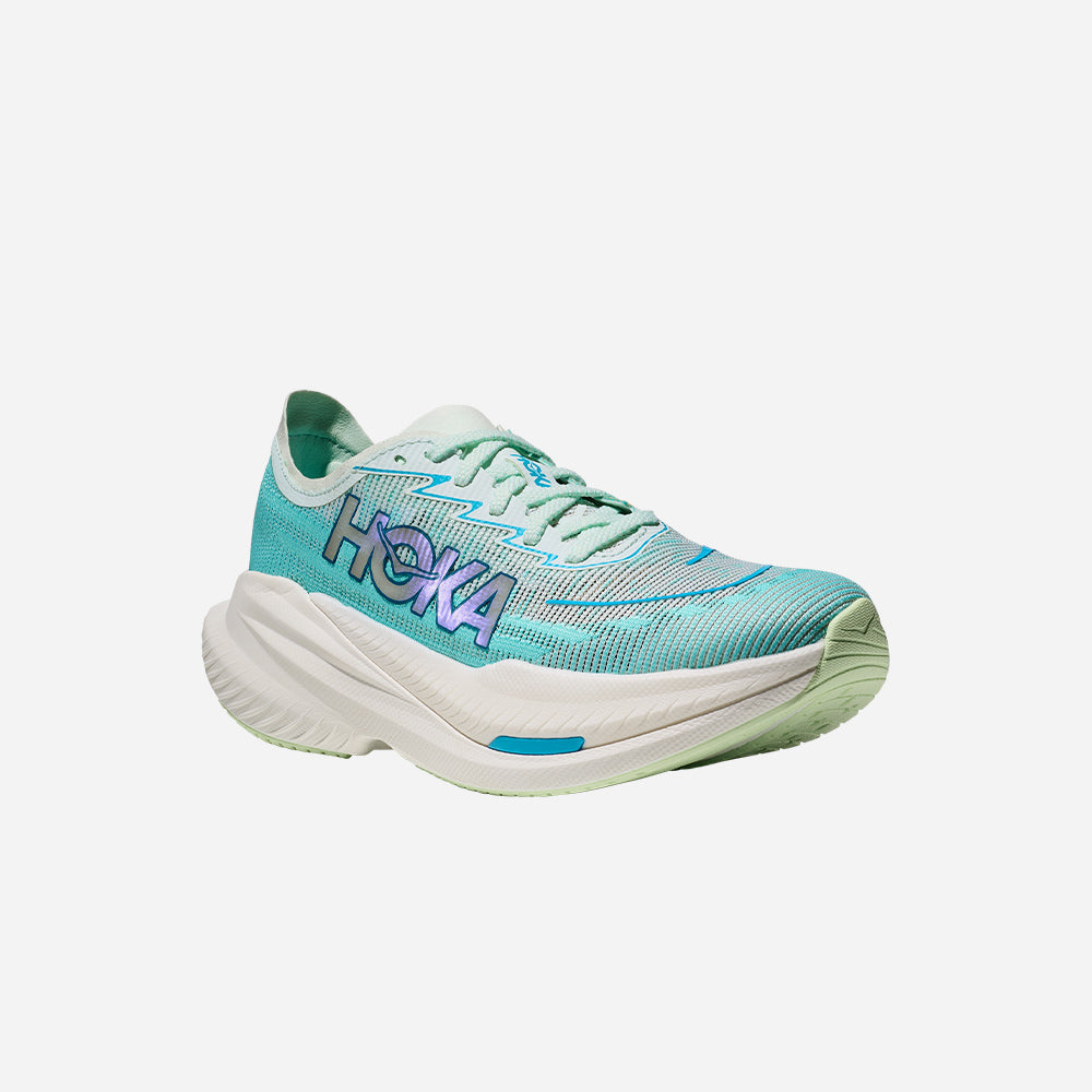 Giày Chạy Bộ Nữ HOKA Mach X 2 Wide - Xanh Dương - Supersports Vietnam