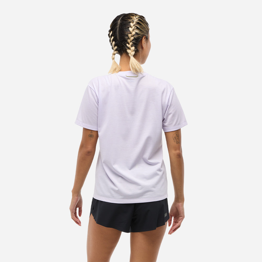 Áo Thun Nữ HOKA Glidetech - Tím - Supersports Vietnam