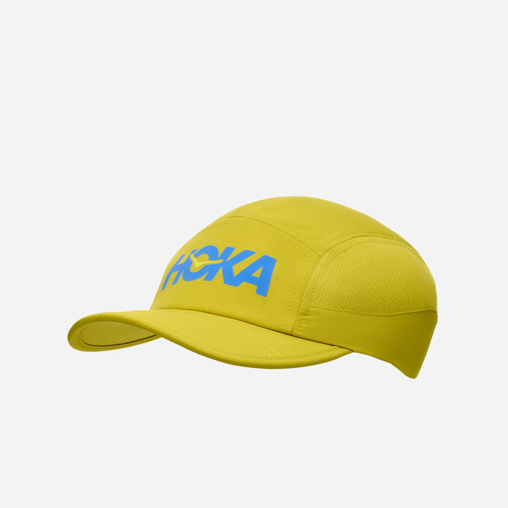 Mũ Lưỡi Trai HOKA Run Hat - Vàng - Supersports Vietnam