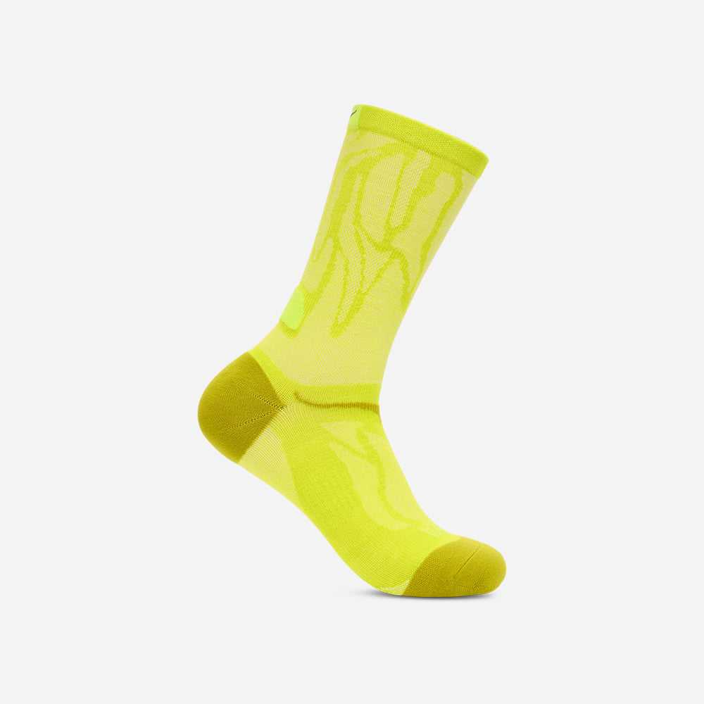 Vớ Thể Thao HOKA Clifton Crew - Vàng - Supersports Vietnam
